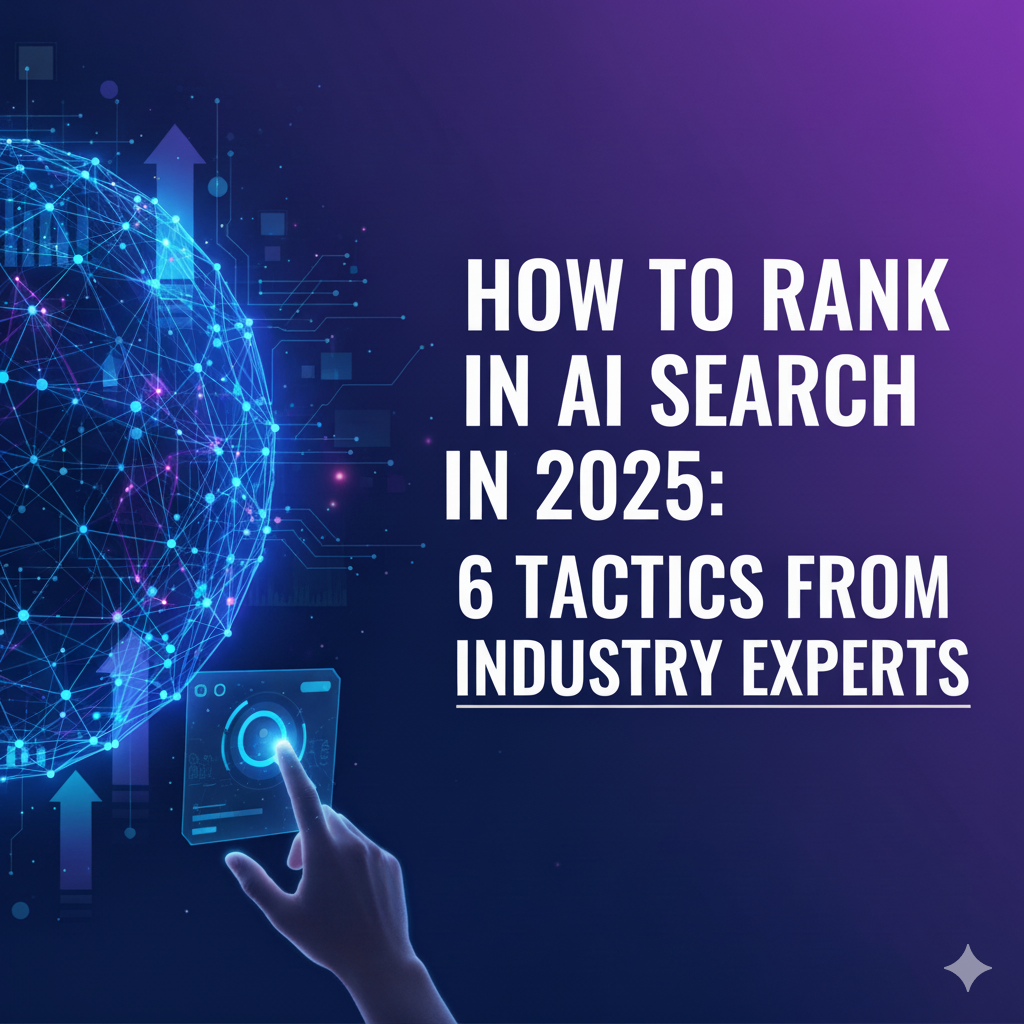 How to Rank in AI Search in 2025: 6 Tactics from Industry Experts