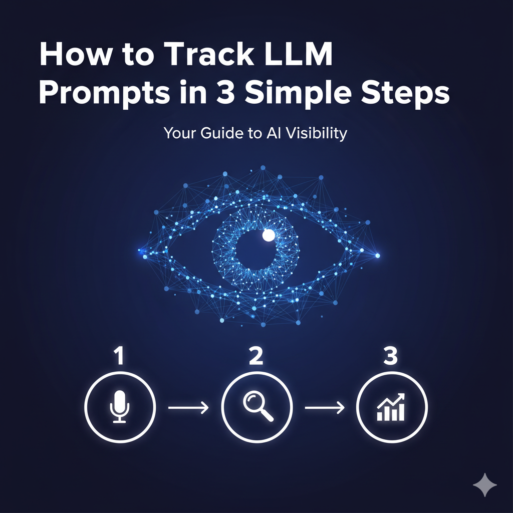 How to Track LLM Prompts in 3 Simple Steps: Your Guide to AI Visibility