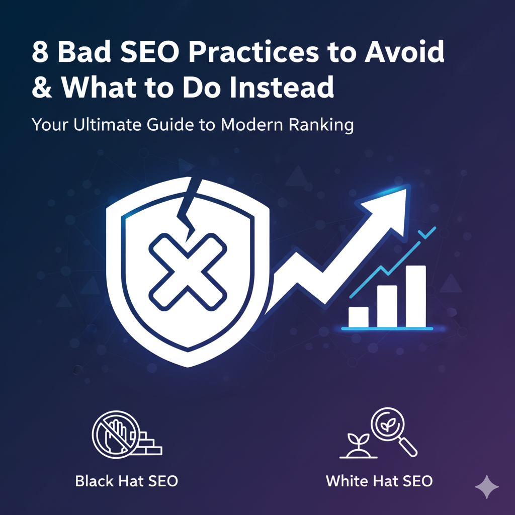 8 Bad SEO Practices to Avoid & What to Do Instead